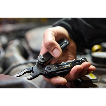 DEWALT DWHT71844-9 16-IN-1 Special Edition Multi Tool  Durable Stainless Steel EDC Tool Gift for Car Enthusiasts
