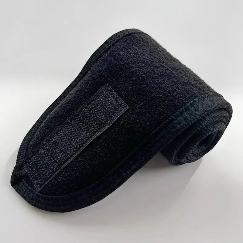 Fashion Women Wide Hairband Adjustable Makeup Wash Face Toweling Hair Wrap Headbands Face Washing Yoga Hair Make Up Accessories