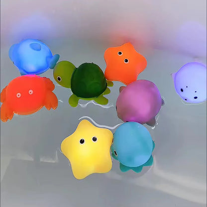 Children Bath Toys Indoor And Outdoor Swimming Pool Beach Parent-child Interactive Catch Fish Game Toys Water Floating Fish Toys
