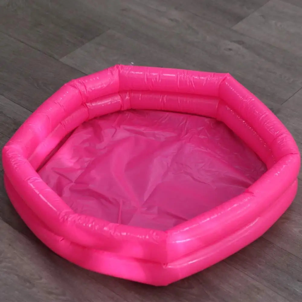 Portable Summer Inflatable Swimming Pool 60cm PVC Baby Swimming Pool Round Outdoor Play Water Bathtub for Kids