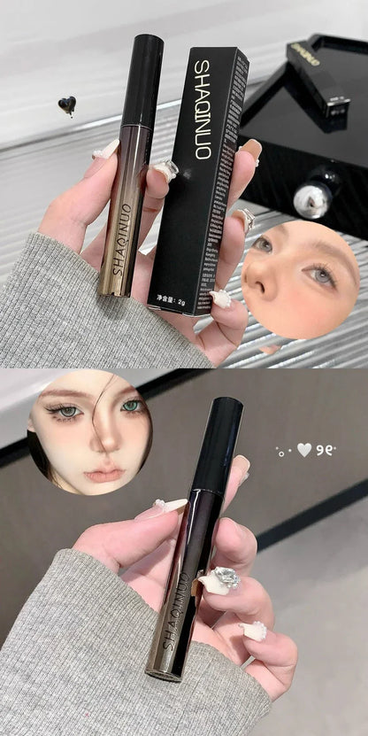 Natural Dyeing Eyebrow Cream Waterproof Berry Pink Brown Tint Eyebrow Mascara Eyes Makeup Long-lasting Brow Enhacer Gel Cosmetic