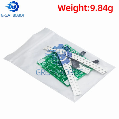 lectronic SMT SMD Component Welding Practice Board Soldering DIY Kit Resitor Diode Transistor By Start Learning