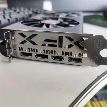 XFX original RX 5600XT 6G Game graphics card GDDR6 Computer graphics card  Video board  RX-56XT66WD6 Display card Function card