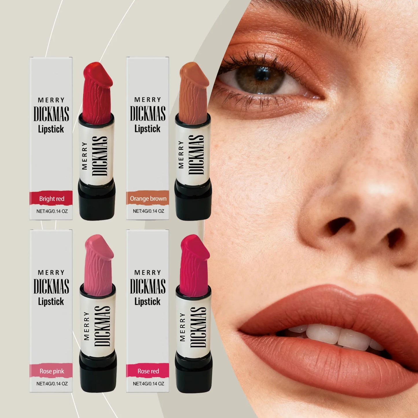 Secret Party Christmas Lipstick Long Lasting Matte Shimmer Silky Smooth Velvet Lipstick High Rendering Women Makeup Cosmetic