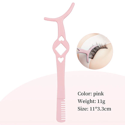 1Pcs False Eyelash Tweezer Eye Lash Applicator Comb Makeup Tools Auxiliary Curler Mink Eyelashes Extension Professional Tweezers
