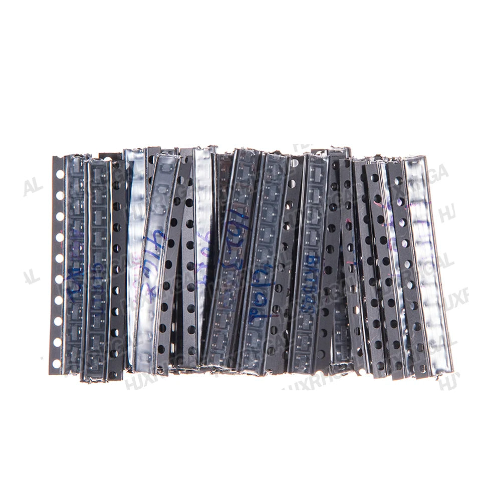 35values x 10PCS=350PCS SMD SMT hjxrhgal Transistor and Diode Assortment Kit