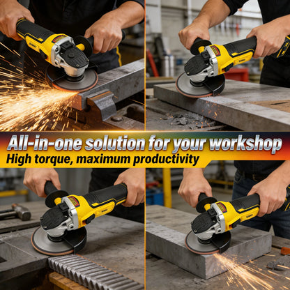 DEWALT DCG405 125mm flat head angle grinder bare machine tool cutting machine brushless 20V lithium battery tools(no battery)