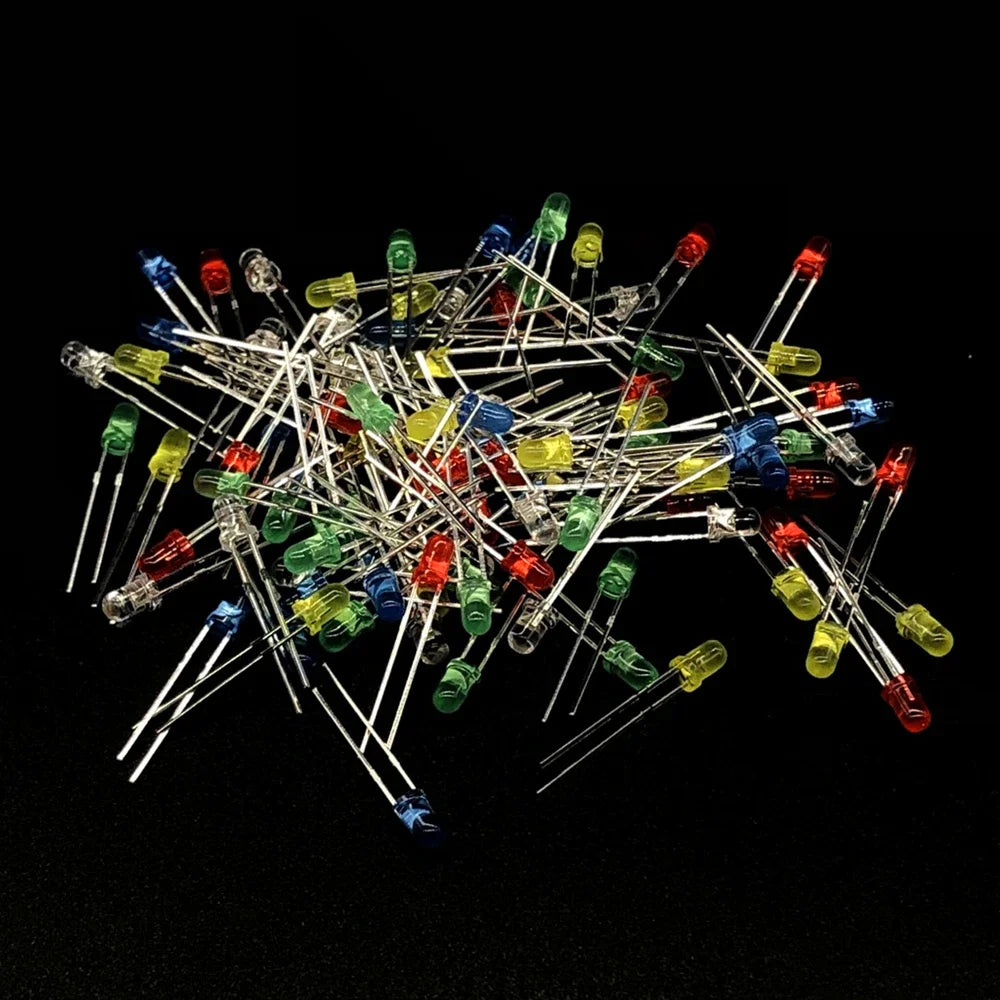 Metal Film Resistor Assortment Kit Led Diodes Electrolytic Capacitor Ceramic Set Transistor Pack Diy Electronic Components Kits