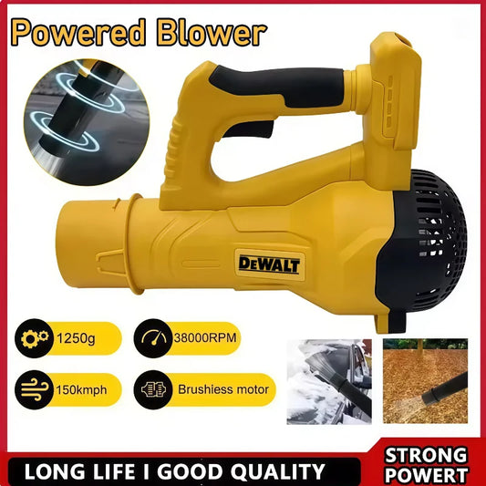 DEWALT 38000RPM Cordless For 18v-20V Battery  Air Blower Brushless Handheld Leaf jet Turbo Blower Power Tool