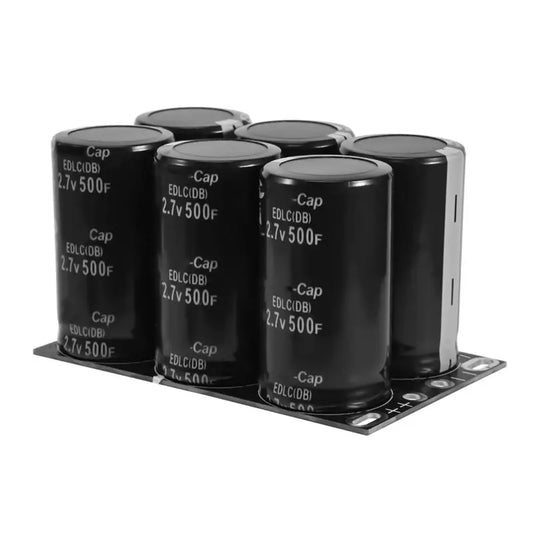 ABGN Farad Capacitor 2.7V 500F With Protective Plate Capacitors