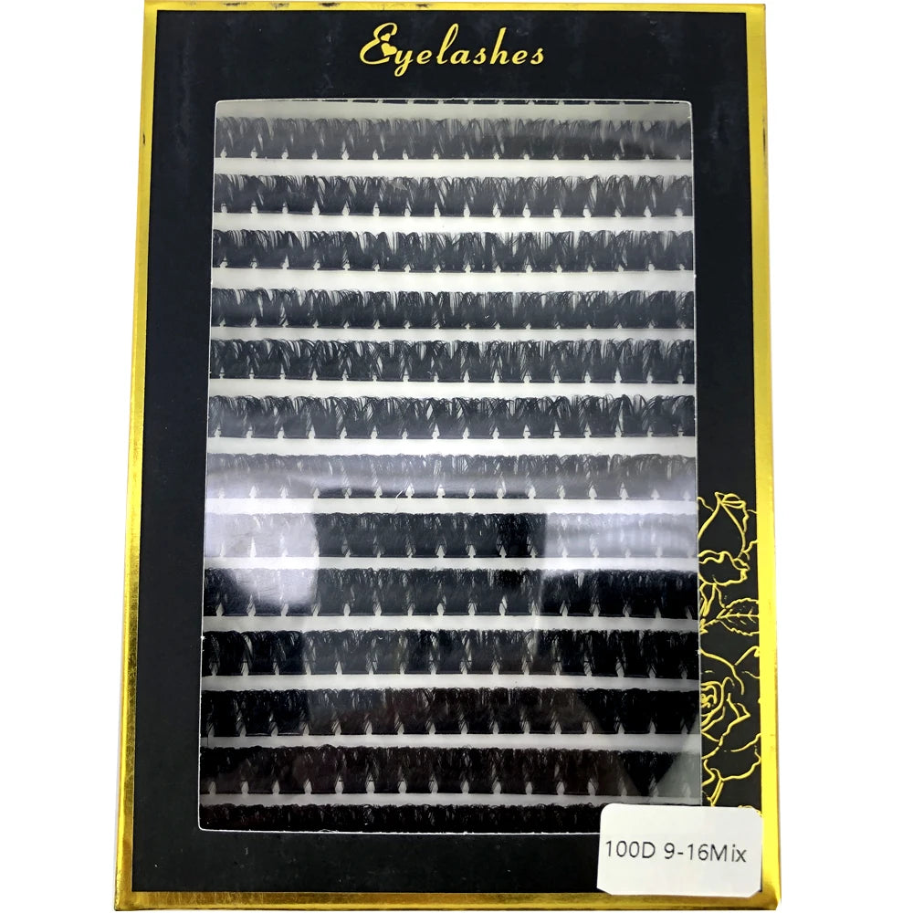 AMSDCN 100/280 clusters 30D 40D 60D 80D curly eyelashes naturally soft DIY makeup false eyelashes