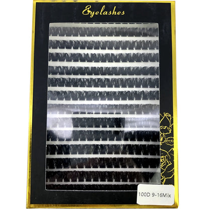 AMSDCN 100/280 clusters 30D 40D 60D 80D curly eyelashes naturally soft DIY makeup false eyelashes