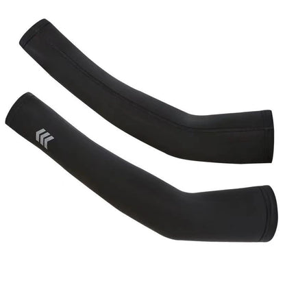Summer Cooling Arm Covers Unisex None Slip Sunshade  Anti UV Running Arm Sleeves Breathable Ice Silk Quick Drying Arm Sleeves