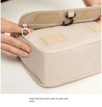 Travel Makeup Bag High Capacity Toiletries Storage Pouch Travel Make Up Organizer Waterproof Beauty Bag Bathroom Wash Bag