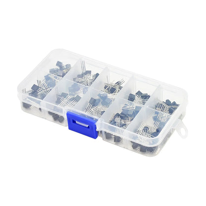 200PCS Transistor BC337/BC327/2N2907/S8050/S8550 10 Values Transistors kit TO-92 New Original