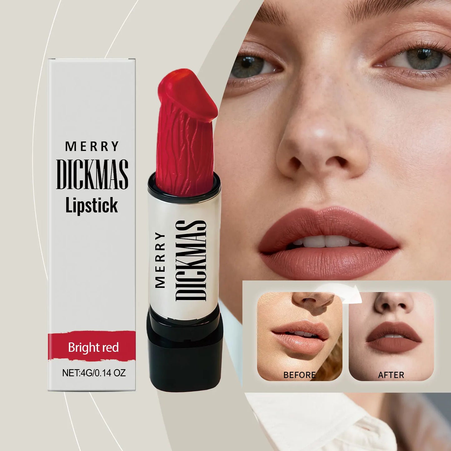 Secret Party Christmas Lipstick Long Lasting Matte Shimmer Silky Smooth Velvet Lipstick High Rendering Women Makeup Cosmetic
