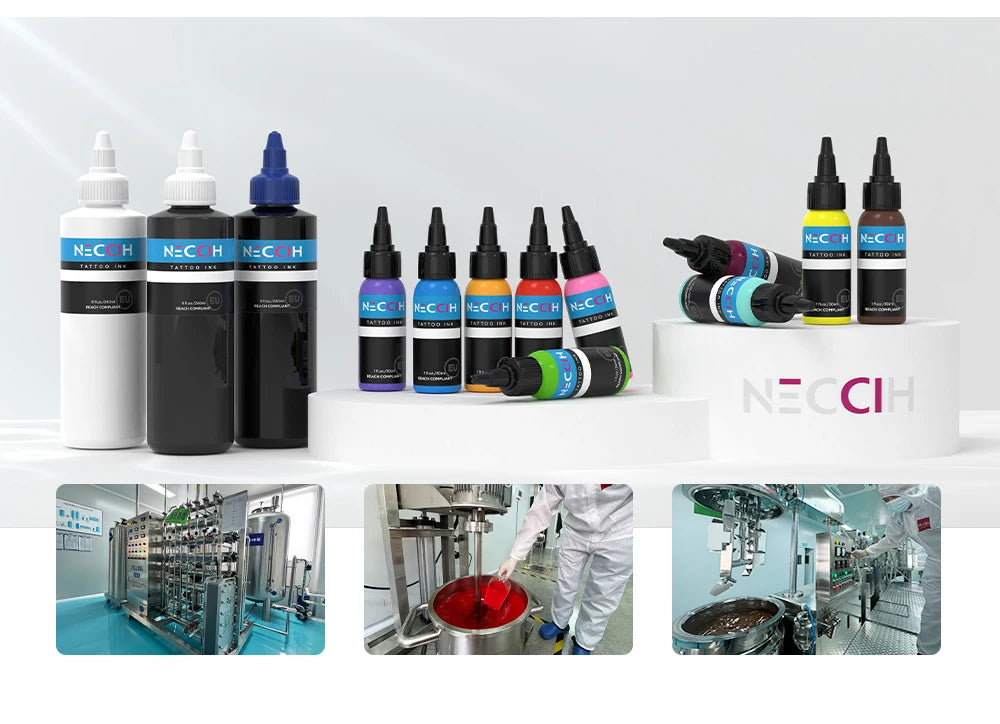 30ML Tattoo Ink - Professional Tattoo Ink Long Lasting Color Tattoo Pigment Makeup Works for Practice Tattoo Supplies
