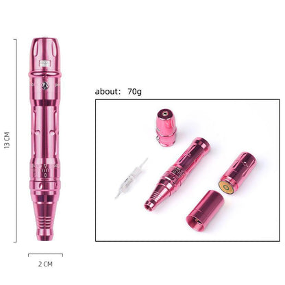 Wireless PMU Machine-Permanent Eyebrow Makeup Tattoo Machine Kit or Disposable Sterilized Tattoo Needle for Eyebrow Lip Eyeliner