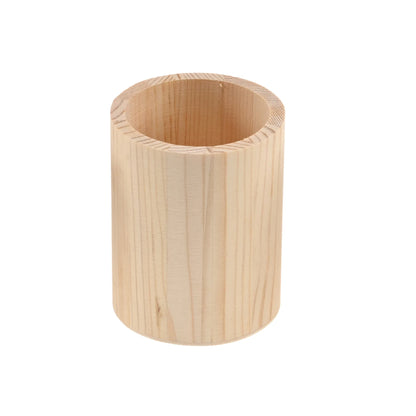 Wooden stationery storage box for pens, pencil cases, office pen holders, makeup brush containers, stationery supplies,