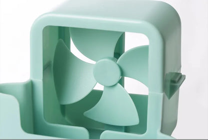 Hot Weather Fan Cooler Add Ice Cool Floor Fans Blow Cold Wind Household Hanging Ice Cooling Device Summer Small Air Conditioner