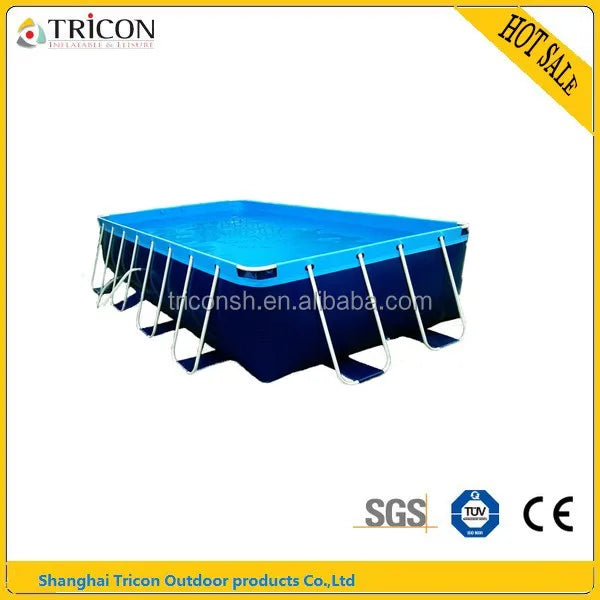 Above Ground Swimming Pool Inflatable Swimming Pool Full Sized Family Kiddie Blow-up Pool