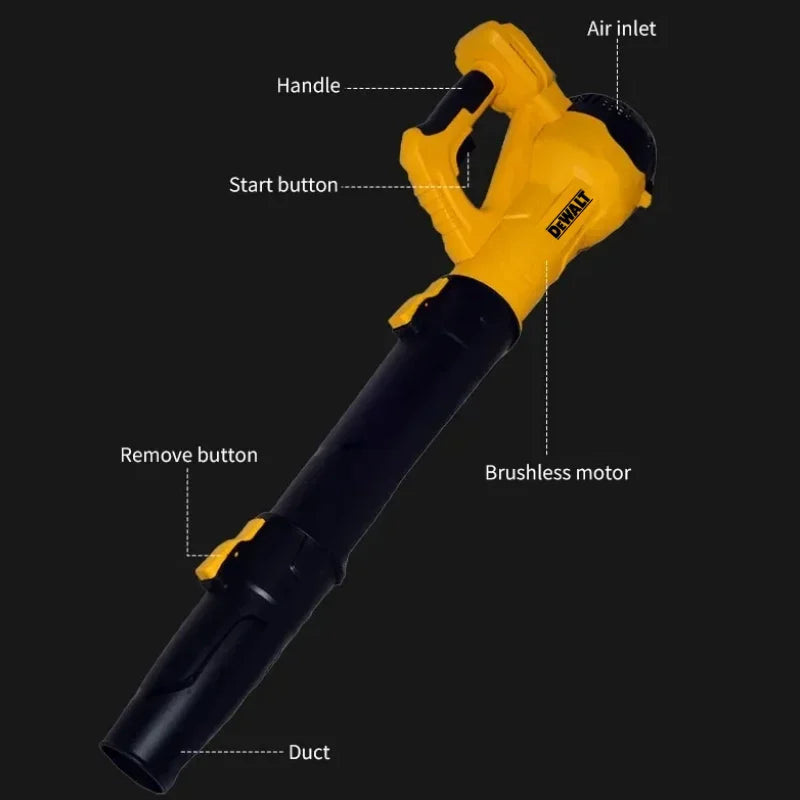 DEWALT 38000RPM Cordless For 18v-20V Battery  Air Blower Brushless Handheld Leaf jet Turbo Blower Power Tool