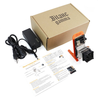 Bitaxe Gamma 602 Bitcoin Miner 1.5-1.7TH/s BM1370 Open Source Solo BTC Mining Machine Low Power with PSU