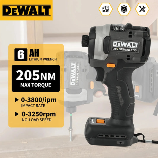 DEWALT DCF85M Impact Driver Electric Driver 20V Brushless Cordless 3800RPM screwdrivers High Torque tools Power Tools
