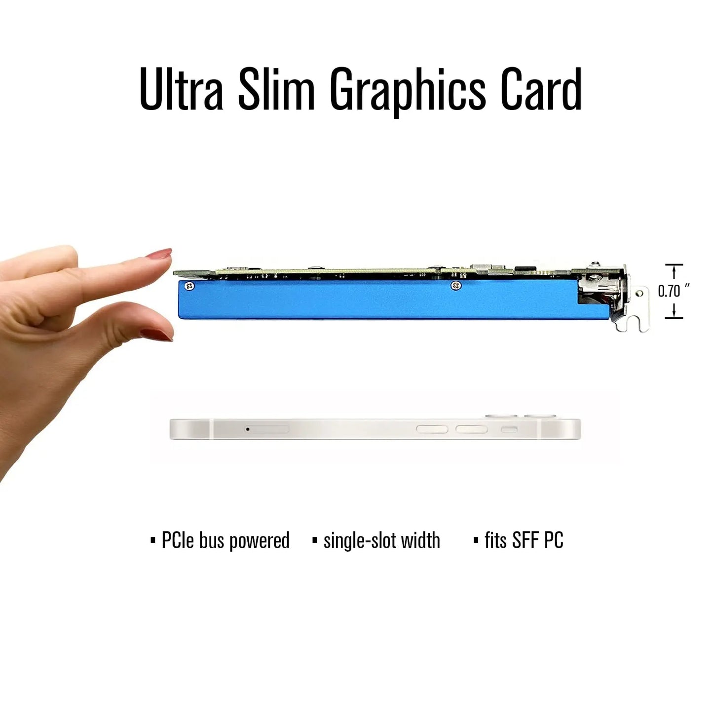 SRhonyra Geforce GTX 1650 4GB Low Profile Graphics Card,GDDR5 PCIe 3.0 X16 128 Bits Video Card Compatible SFF/Thin ITX/HTPC PC