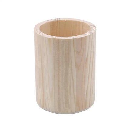 Wooden stationery storage box for pens, pencil cases, office pen holders, makeup brush containers, stationery supplies,