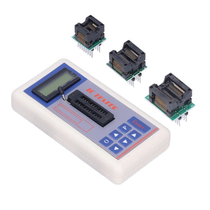 Transistor Tester TSH‑06F Integrated Circuit Tester IC Transistor Meter with 5V 3.3V AUTO Modes for Microelectronics Engineers