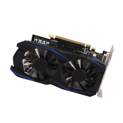Computer Graphics Card Good Performance Low Noise Graphics Card Small Size 128bit  Bit Width for Dual Fan Desktop Computer