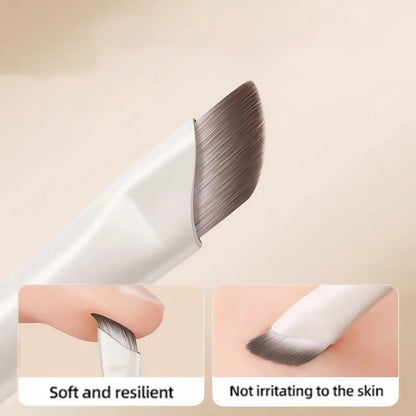5/8/10pcs Natural Eye Makeup Brushes Set Detail Eyeshadow Brush Makeup Brush Kit White Ultra Soft Eyeshadow Eyeliner Makeup Tool