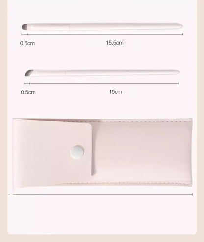 5/8/10pcs Natural Eye Makeup Brushes Set Detail Eyeshadow Brush Makeup Brush Kit White Ultra Soft Eyeshadow Eyeliner Makeup Tool
