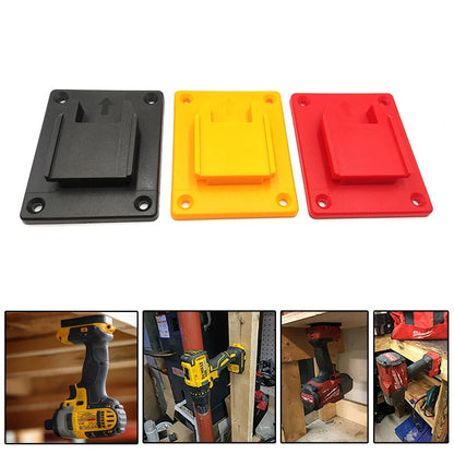Tool Holders for Dewalt 14.4V 18V 20V Drill with 4 Mounting Nails Tool Mount Fit for Milwaukee M18 18V Tools Hanger