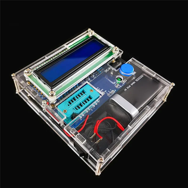 Transistor Tester DIY Kit Can Replace A Multimeter For Electronic Measurements Such As Resistance And Inductance-AT64