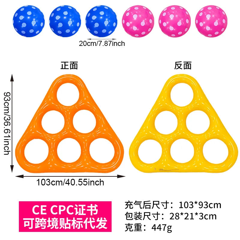 Pool Toys Inflatable Game Giant Outdoor Floating Game Swimming Pool Games for Kids Adults Teens Family Pool Beach Lawn Camping