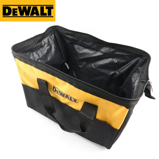 DEWALT multifunctional tool kit, electric wrench, screwdriver, metal hardware accessories, durable storage tool, handbag.ST37
