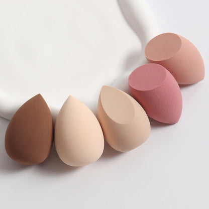 3/8/12/16/24/32/48Pcs Milk Coffee Makeup Sponge, Suitable for Applying and Setting Makeup, Suitable for All Skin Types