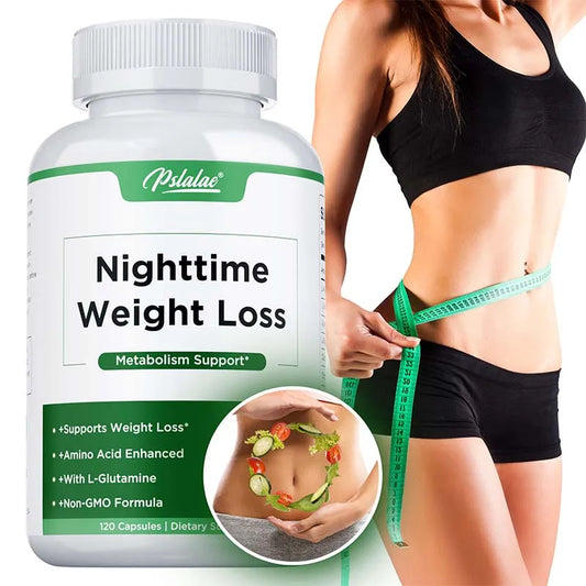 Nighttime Weight Loss Supplements - Appetite Suppressant, Burns Fat, Improves Digestion, Promotes Sleep and Relaxation