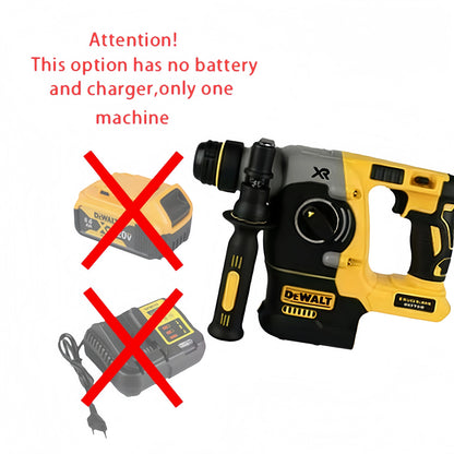 DEWALT 20V MAX 18V Brushless SDS-Plus Impact Drill 1" L-Handle Rotary Percussion Woodworking Tool Only for Home Improvement