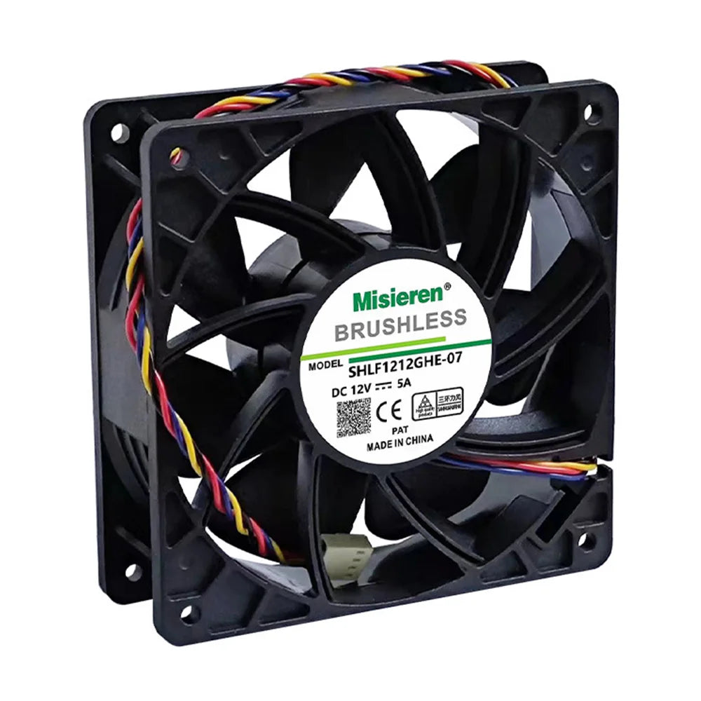 2026 Hot Miner Cooling Fan For Antminer Bitmain S7 S9 4-Pin Connector Brushless Replacement DC 12V 5.0A Cooler Fan Low Noise