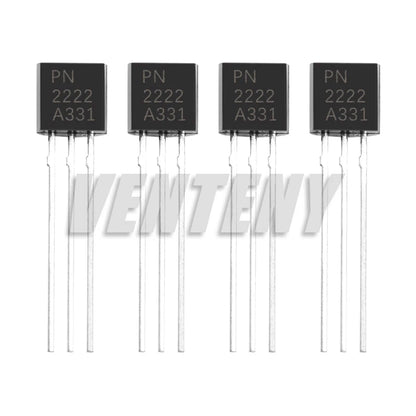 50/100PCS Transistor Kit 2N2222 TO92 NPN 30v 800MA Transistors Electronic kit