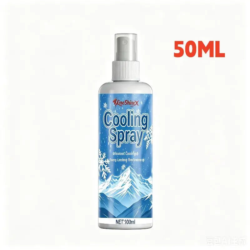 50/100ml Portable Instant Car Cooling Spray Fast Temperature Reduction Long Lasting Freshness For Hot Summer Car Interior Use