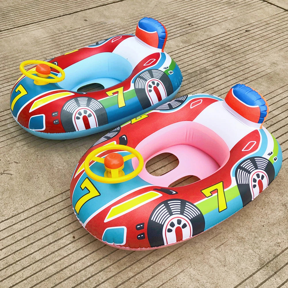 Baby Swimming Pool Float for Kids Child Pool Toys Inflatable Pool Swimming Float Car Air Mattress Beach Party Pool Accessories
