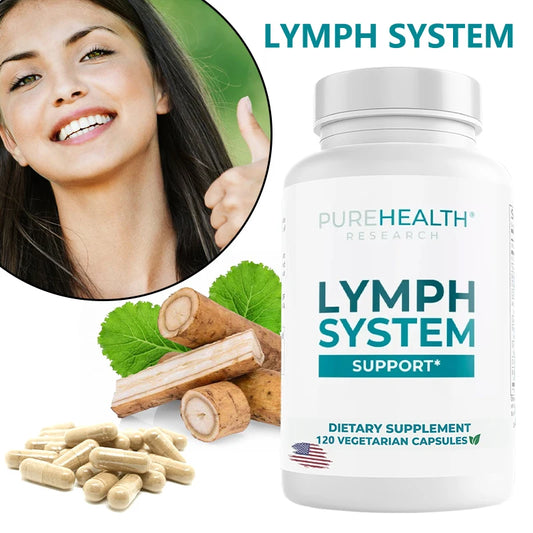 Lymphatic Drainage Supplement - Contains Dandelion Extract, Intestinal Lipid Absorption, Improves Immunity, Relieves Swelling