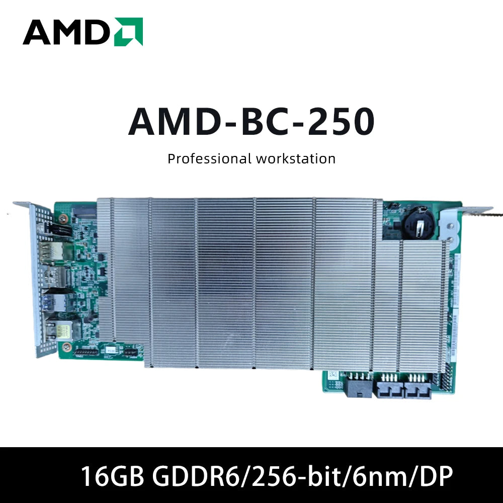 AMD BC 250 placa de vídeo brand new graphics card 16GB GDDR6 256-bit SINGLE CARD gpu tarjeta gráfica For desktops PC
