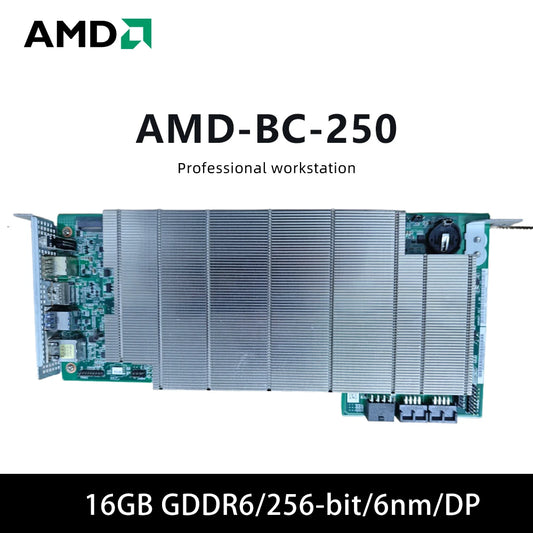 AMD BC 250 placa de vídeo brand new graphics card 16GB GDDR6 256-bit SINGLE CARD gpu tarjeta gráfica For desktops PC