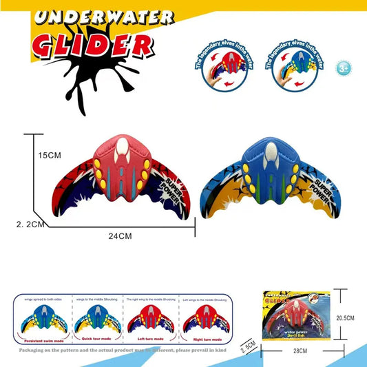 Children's water-powered devil fish swimming fish cartoon swimming pool bathing beach toys in summer