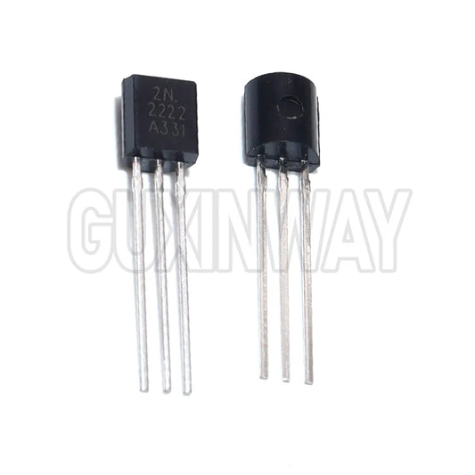 50/100PCS Transistor Kit 2N2222 TO92 NPN 30v 800MA Transistors Electronic kit